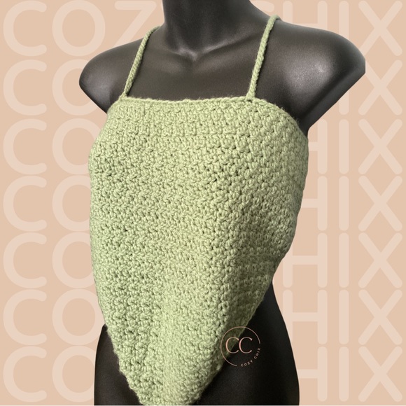 Knotty & Cozy: Handmade Crochet Top - Picture 1 of 3